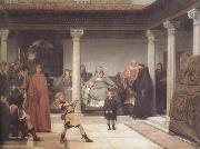 The Education of the Children of Clovis (mk23) Alma-Tadema, Sir Lawrence